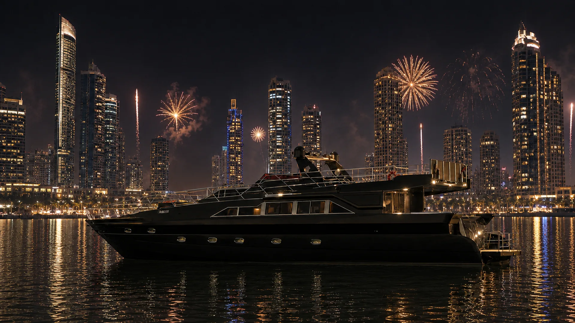 New Year's Eve Yacht Dubai | Private NYE Charter